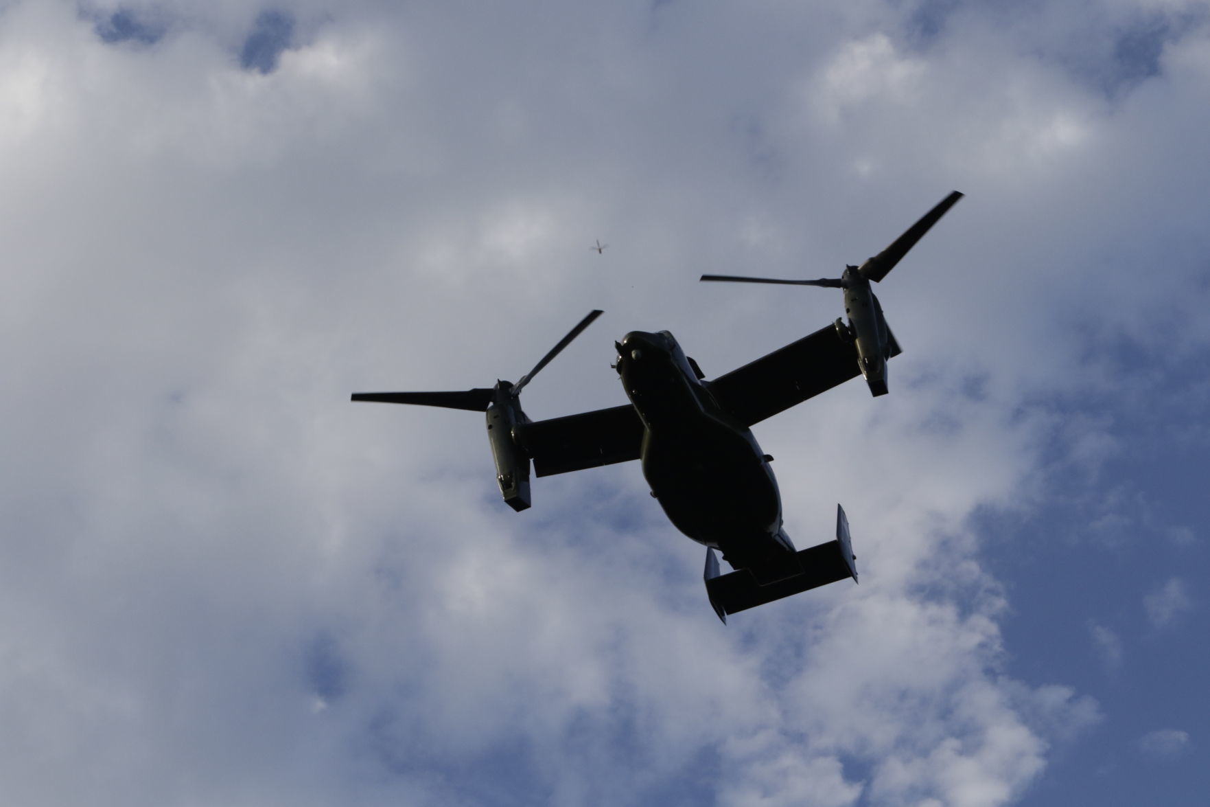 Marine One flyover